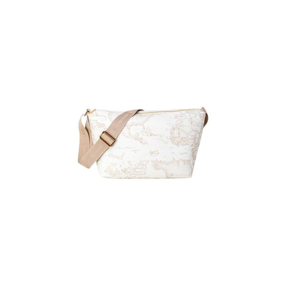 Alviero Martini Prima Classe White Cotton Women's Handbag